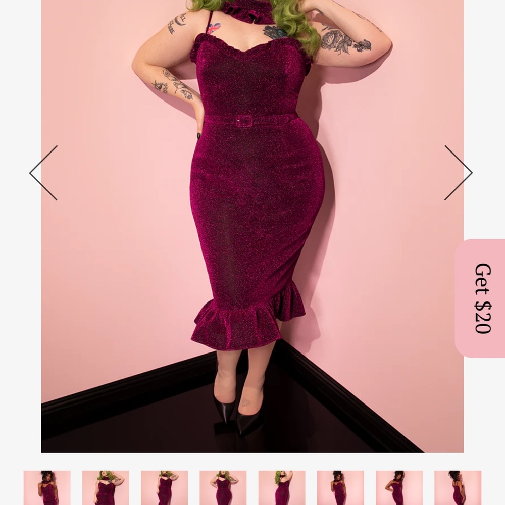 Waiting Room Dress by Vixen